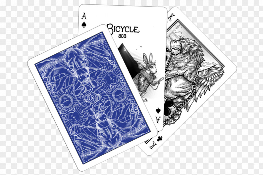 Standard 52card Deck White Rabbit Playing Card Brand Kickstarter PNG