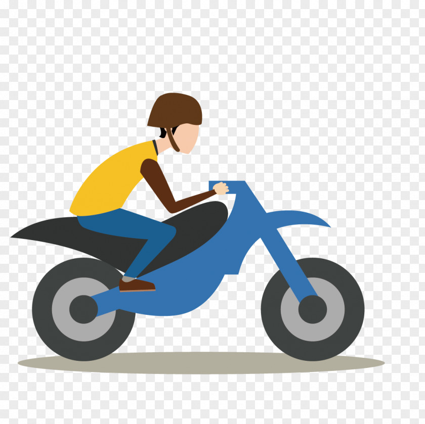 Vector Man Riding A Motorcycle Scooter Motorbike Free Tu Huella De Carbono PNG