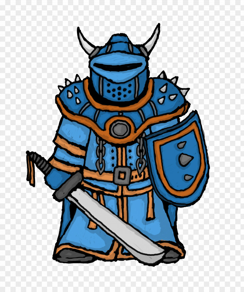 Knight Headgear Character Clip Art PNG