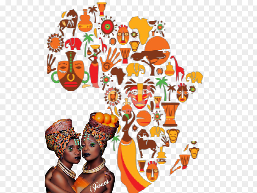 Masque Africain Africa Vector Graphics Map Illustration PNG
