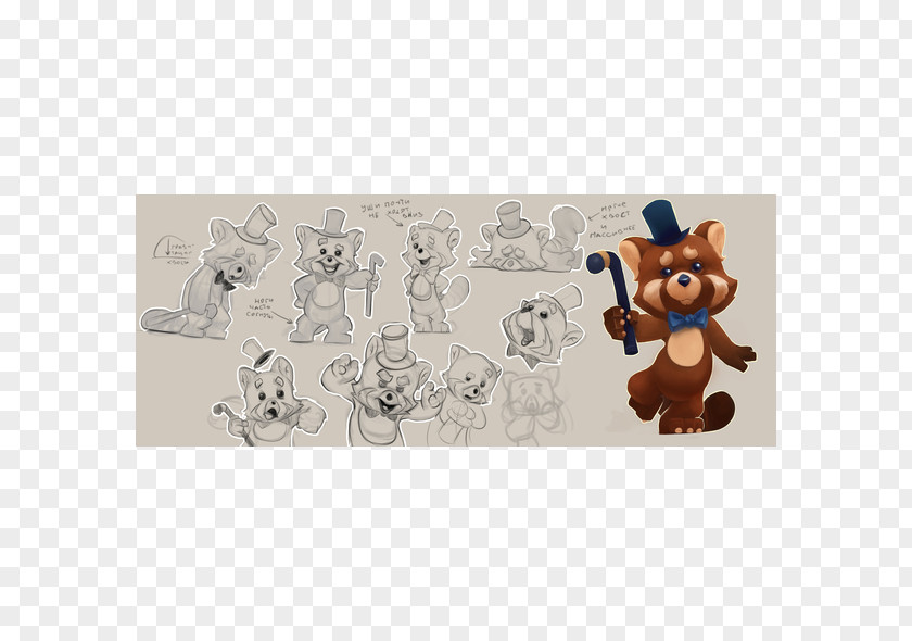 Post Production Figurine Animal Sticker Animated Cartoon Font PNG