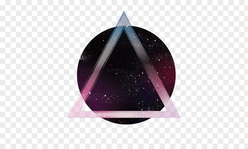 Star Geometric Background Space Triangle Euclidean Vector Illustration PNG