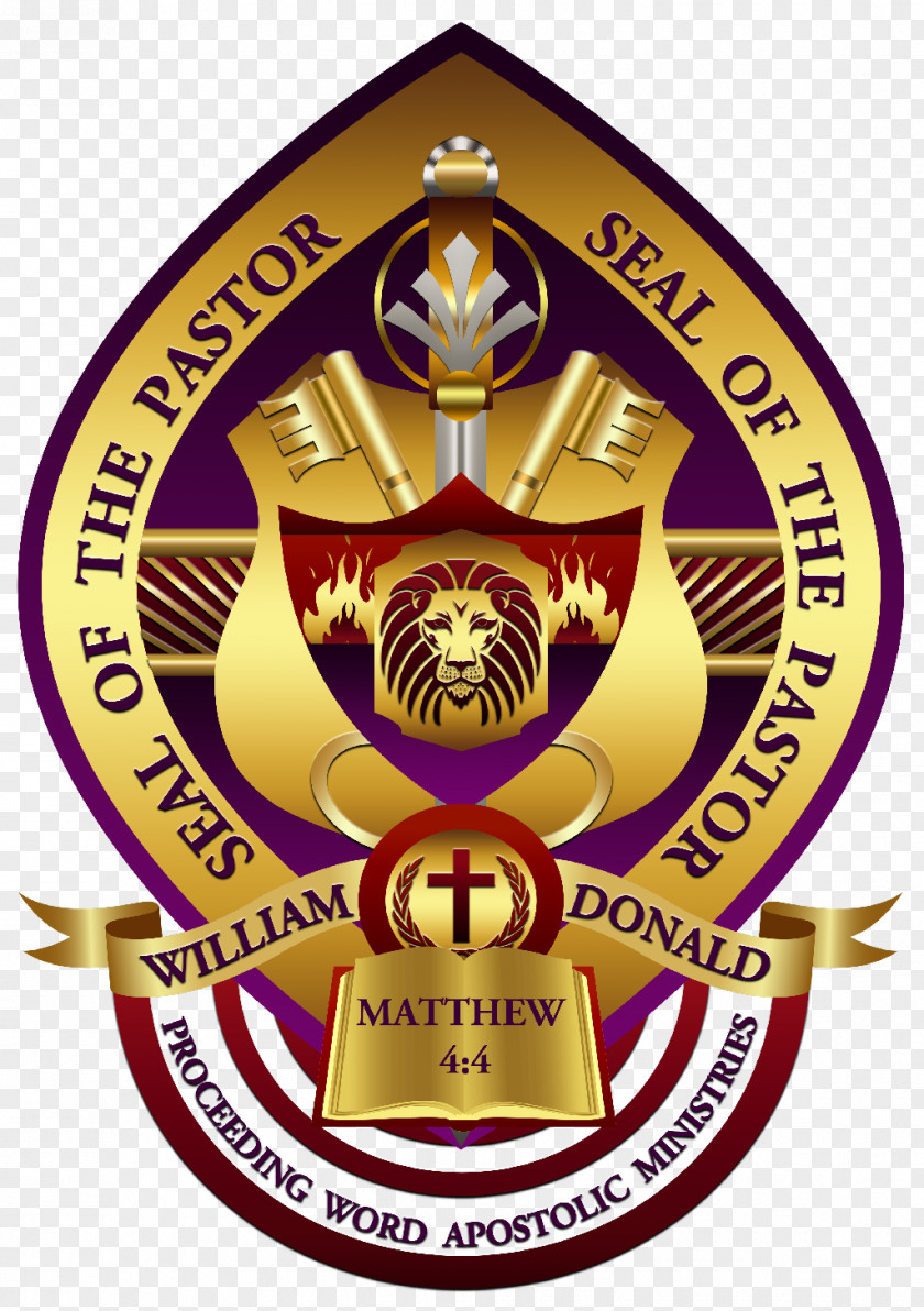 Apostle Seal Crest Logo Bishop Church PNG