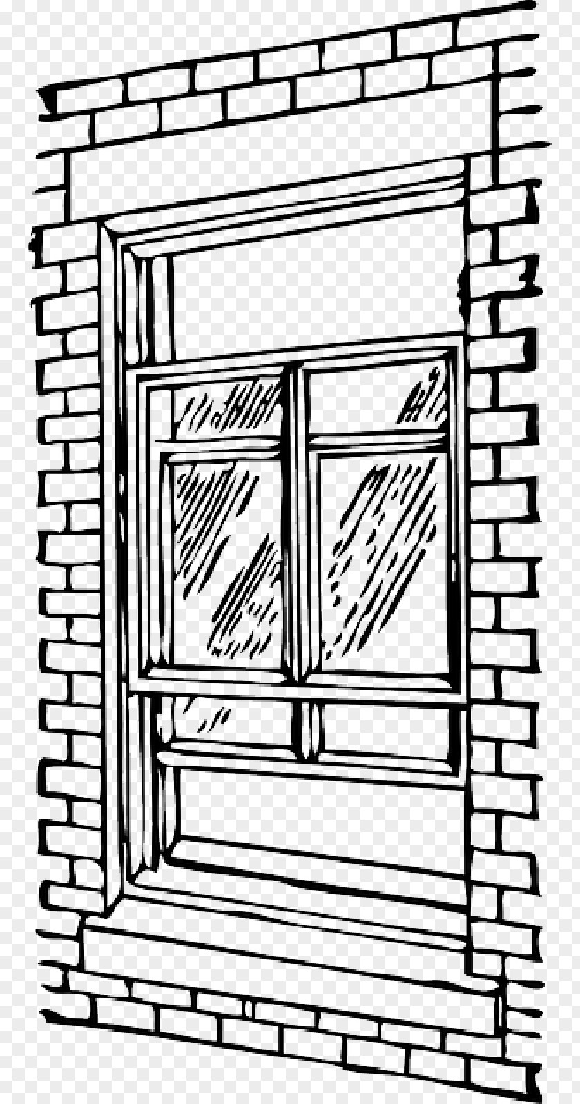 Brick Window Clip Art Vector Graphics Borders And Frames Image PNG