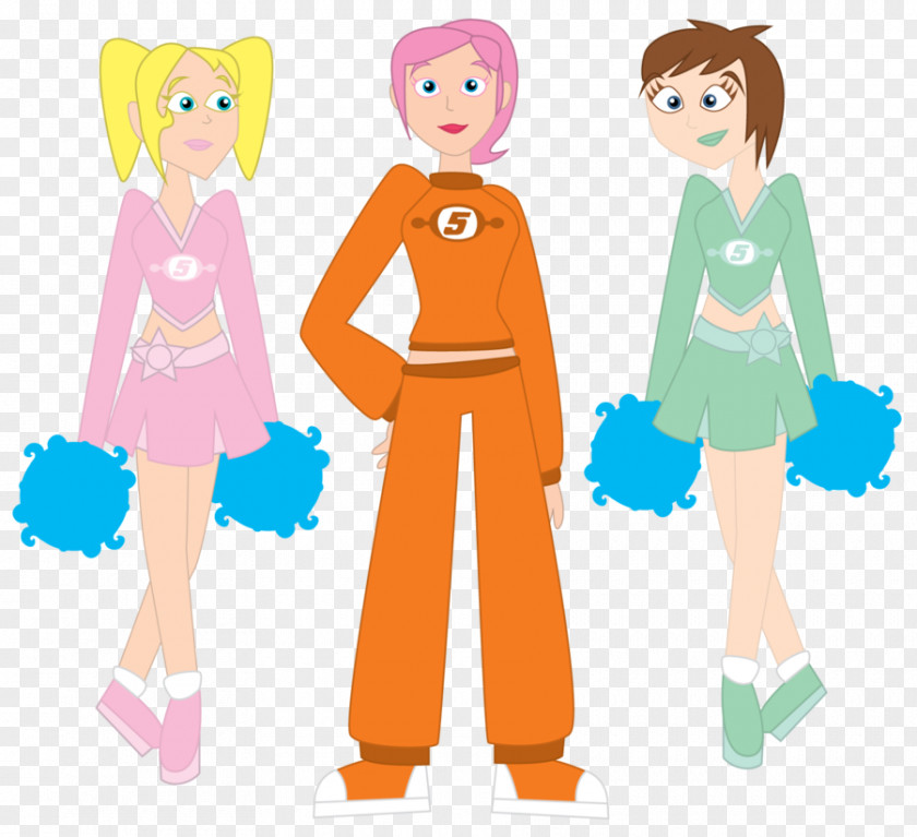 Cheerleaders DeviantArt Nickelodeon Space Channel 5 PNG