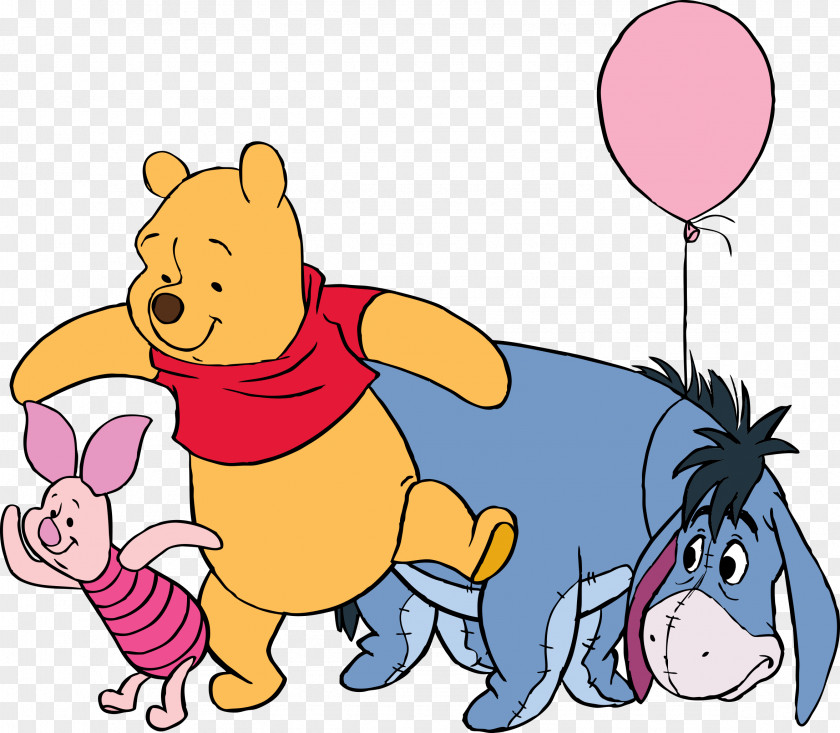 Winnie Pooh Eeyore The Piglet Tigger Rabbit PNG