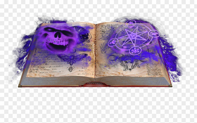 Books Of Magic لغز الموت Book Shadows Incantation Witch PNG