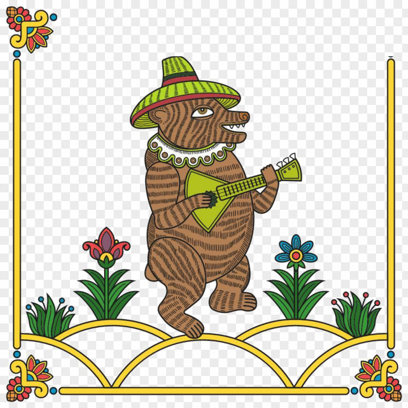 Cartoon Wild Boar Performance Material Jester Stock Photography Russian Bear Illustration PNG