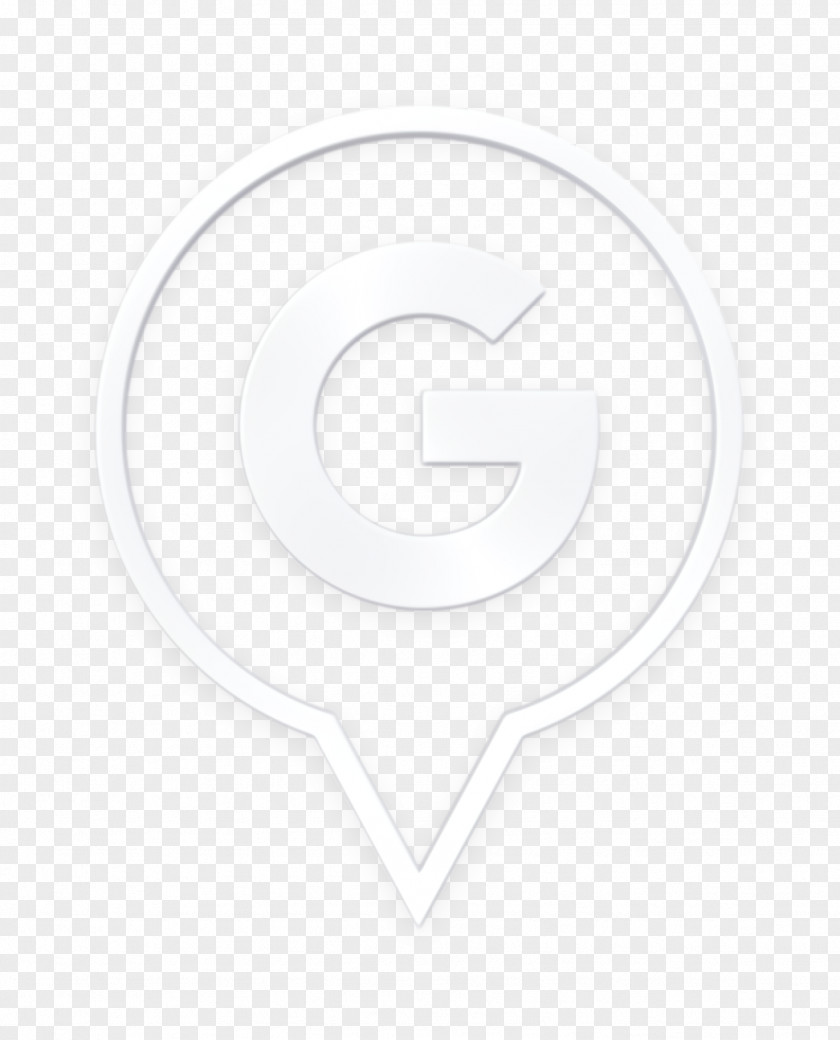 Emblem Blackandwhite Google Logo Background PNG