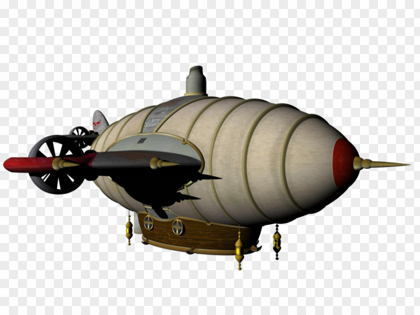 Hot Air Airship Aircraft Zeppelin PNG