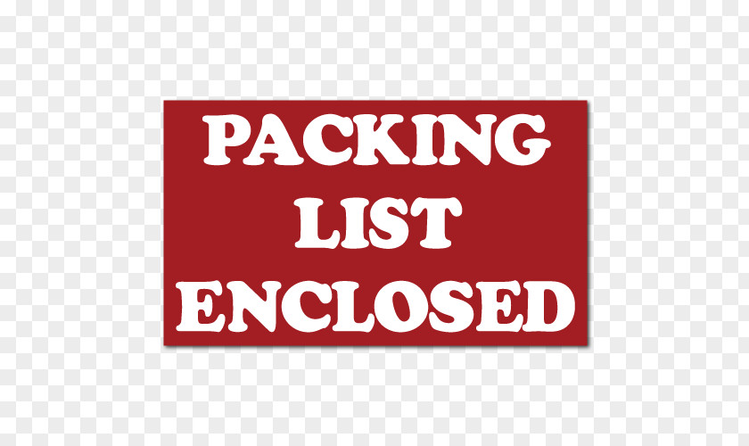 List Packing Packaging And Labeling Paper Sticker Adhesive Tape PNG