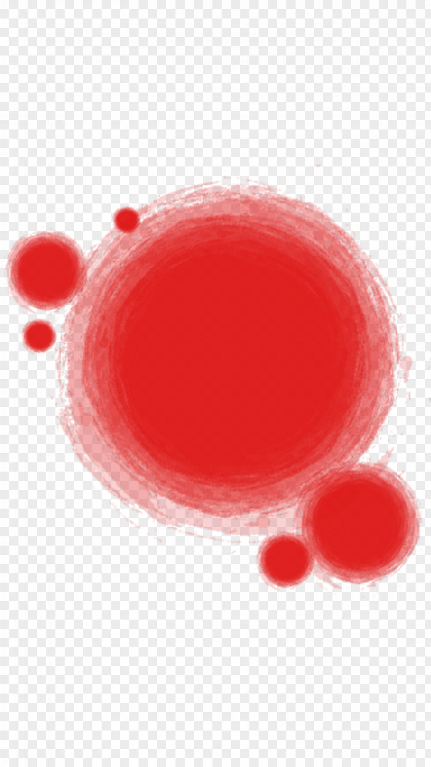 Red Glow Circle PNG