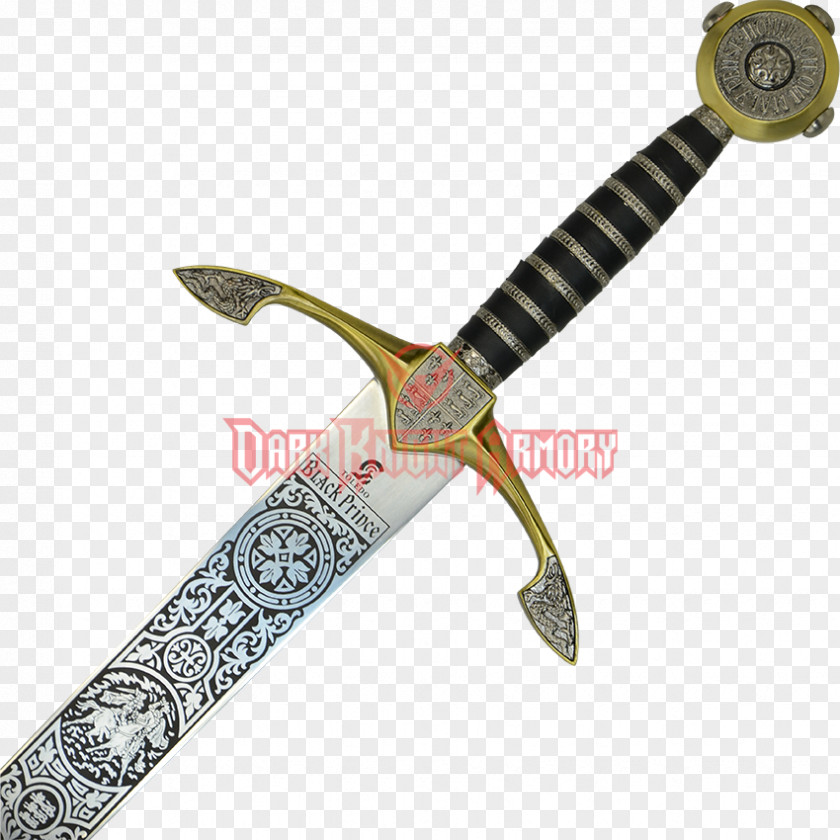 Sword Hilt Excalibur Dagger Toledo Steel PNG