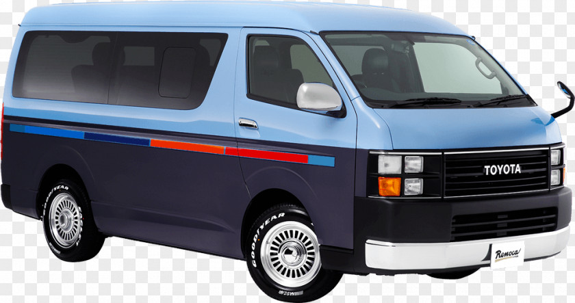 Car Compact Van Toyota HiAce Nissan Caravan PNG