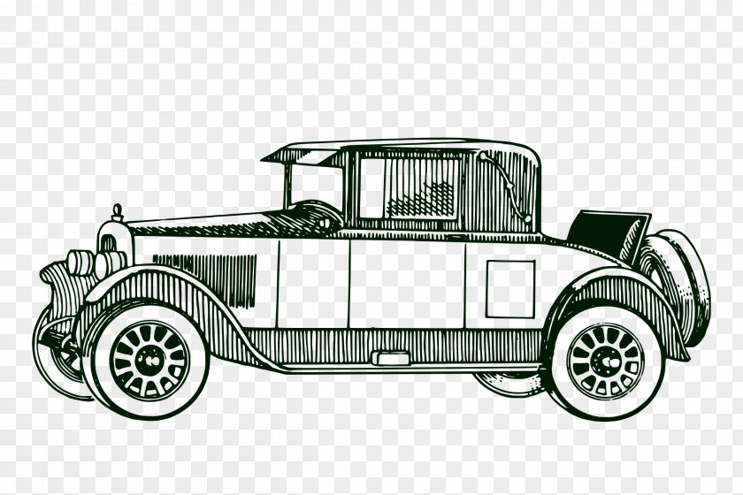 Classic Car Vintage Antique Clip Art PNG