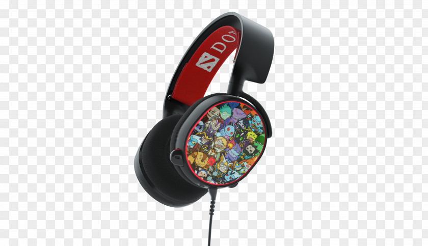 Headset Dota 2 SteelSeries Headphones Special Edition Valve Corporation PNG