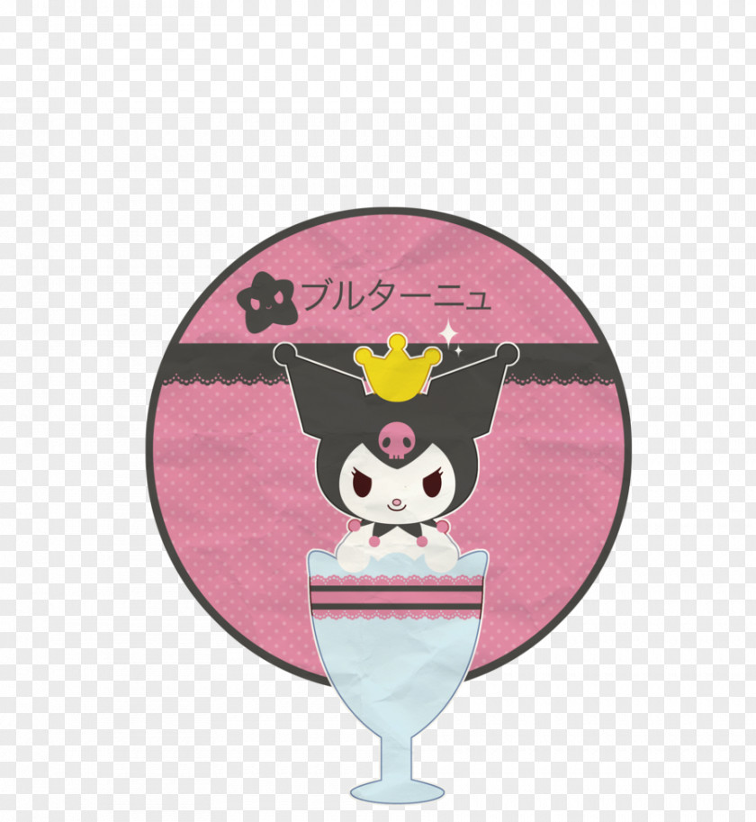 Kuromi Pink M Animal RTV Character PNG