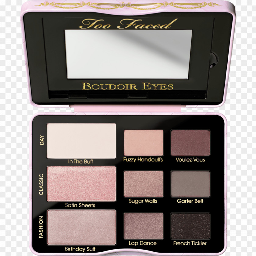 Makeup Palette Too Faced Boudoir Eyes Natural Eye Shadow Cosmetics PNG