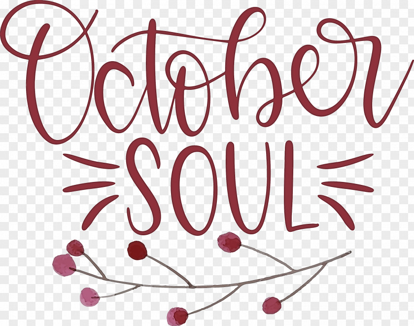 October Soul October PNG