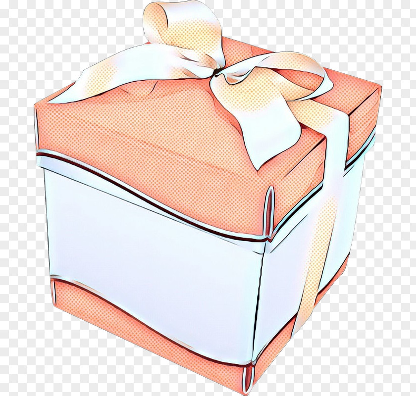Package Delivery Present Retro Background PNG