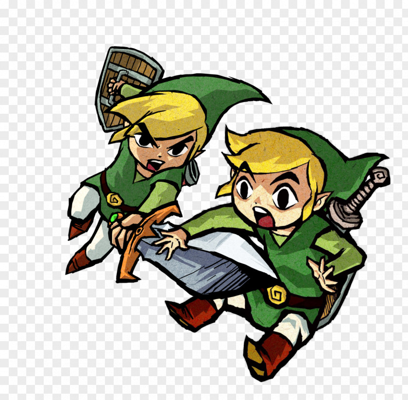 T-shirt The Legend Of Zelda: Wind Waker HD Four Swords Adventures Spirit Tracks Link PNG