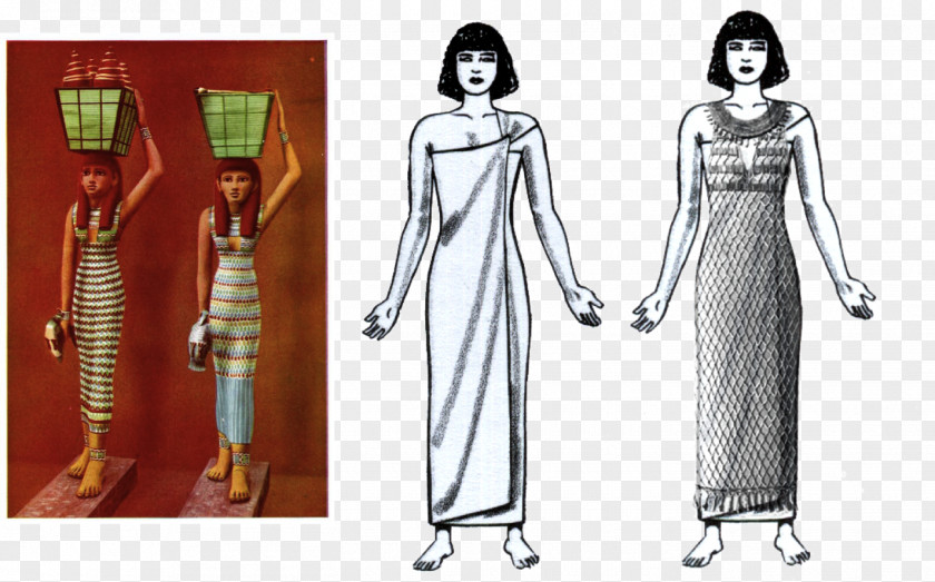 Ancient Egypt Sheath Dress Clothing PNG