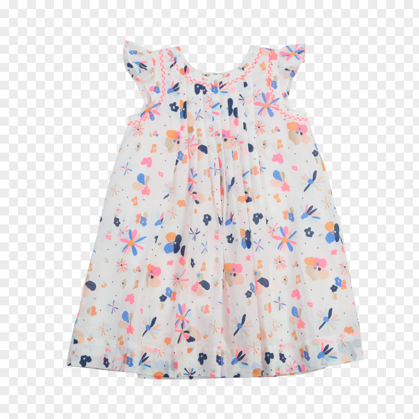 Cotton Flower Children's Clothing Dress Sleeve Infant PNG