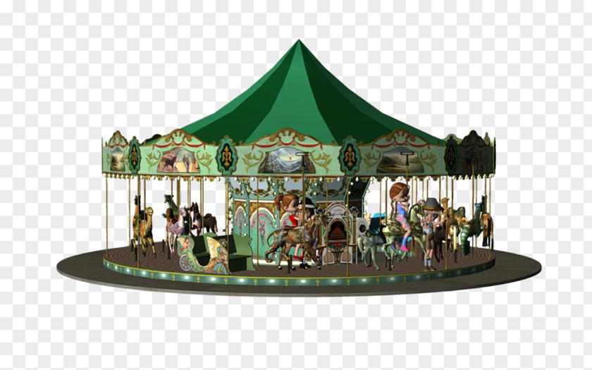 Horse Carousel Clip Art PNG