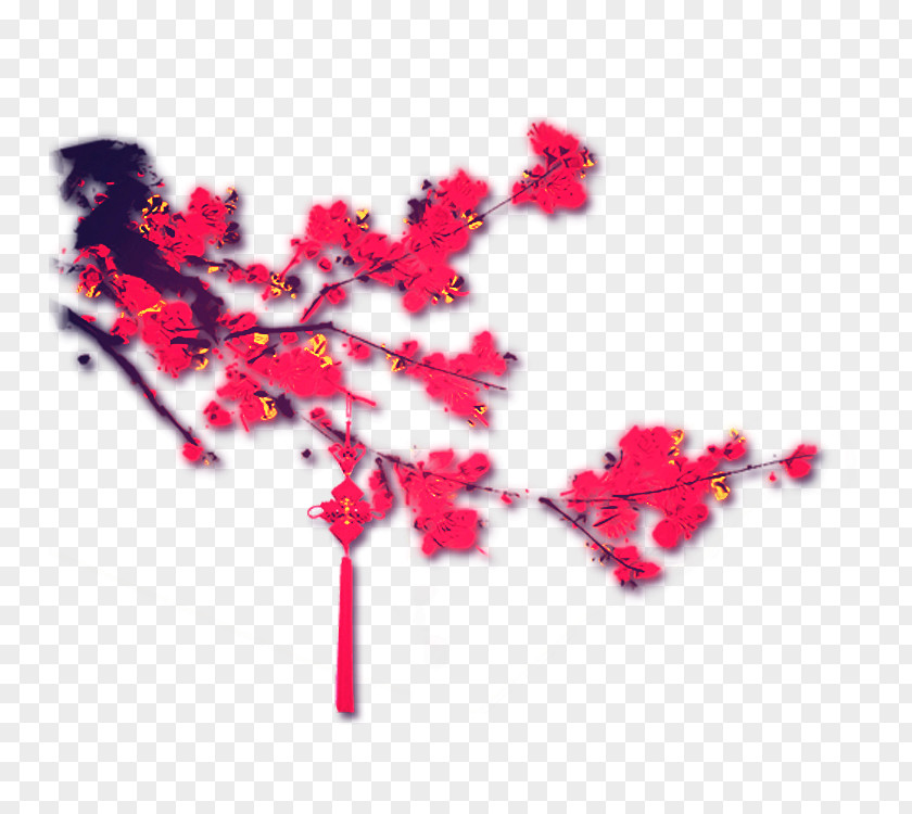 Plum Creative Download Sina Weibo Blossom PNG