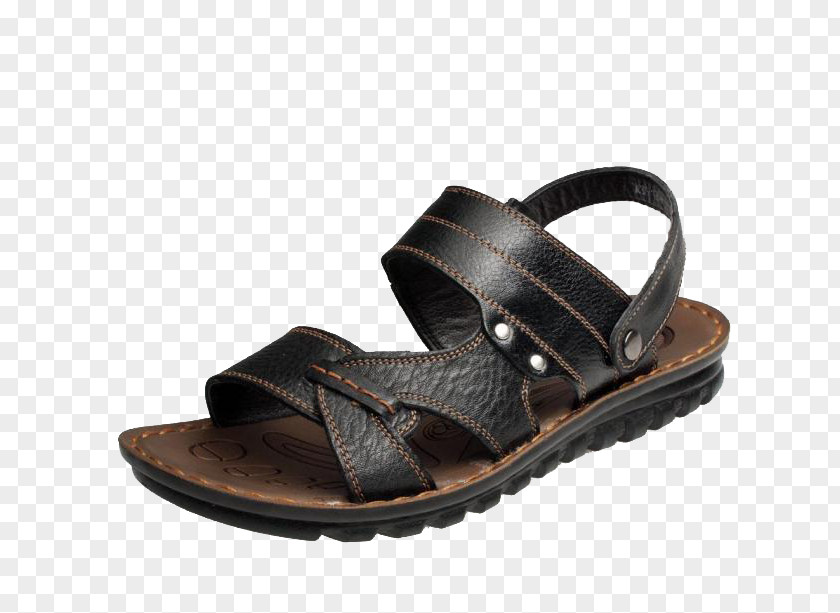 Summer Sandals Slipper Sandal Shoe Leather PNG