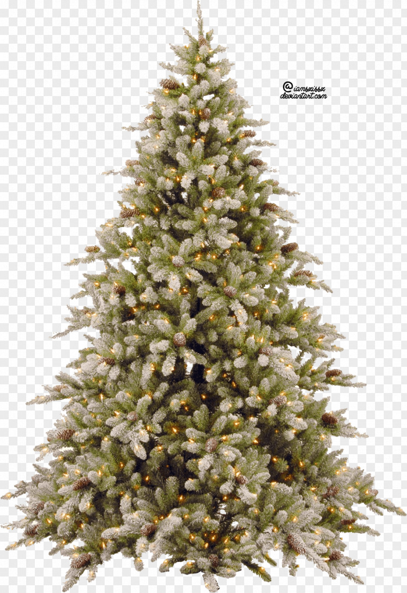 Tree Artificial Christmas Pre-lit PNG