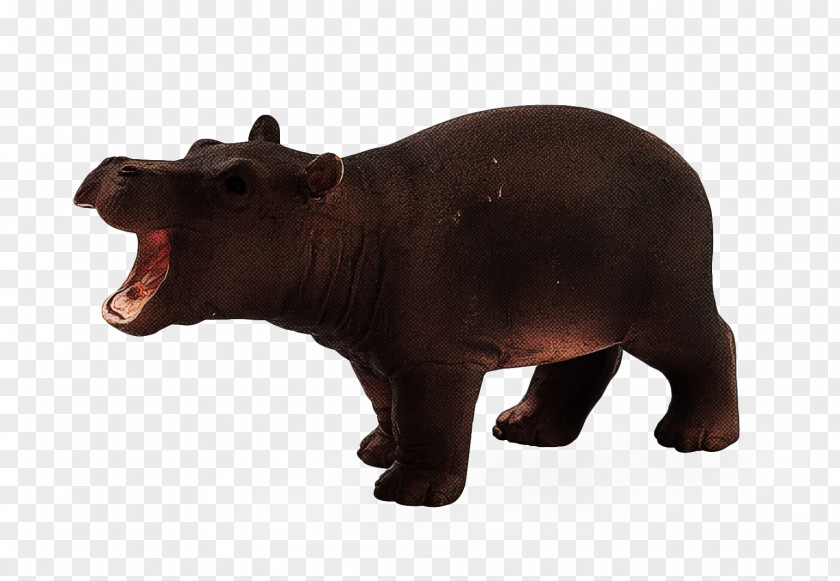 Animal Figure Tapir Figurine Snout Toy PNG