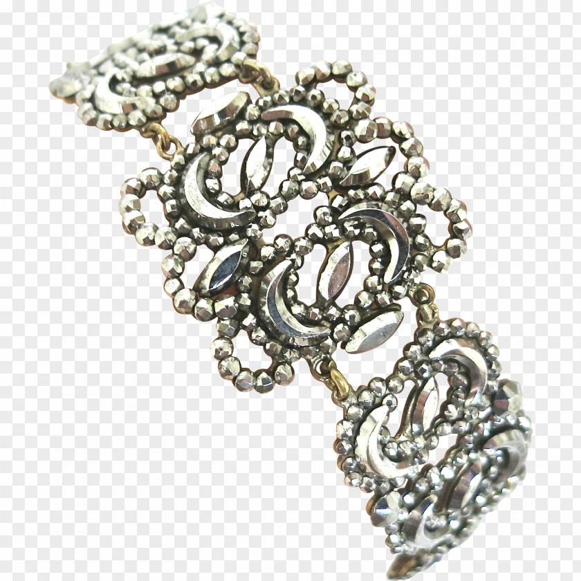 Jewellery Silver Brooch Bracelet Steel PNG