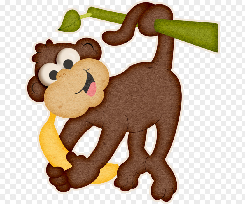 Monkey Zoo Safari Jungle Clip Art PNG