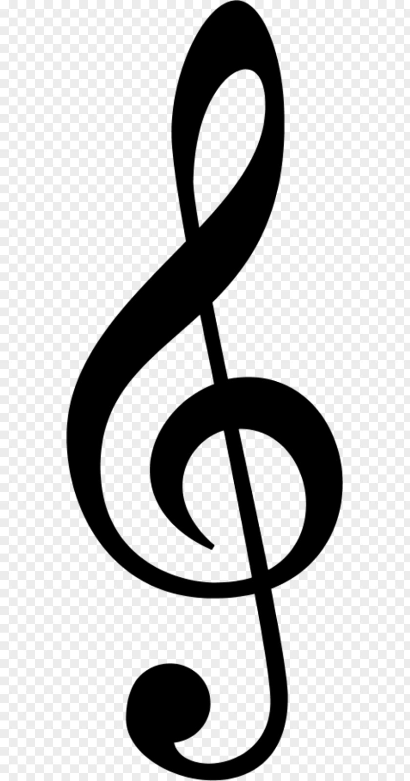 Musical Note Clef Treble Sol Anahtarı PNG