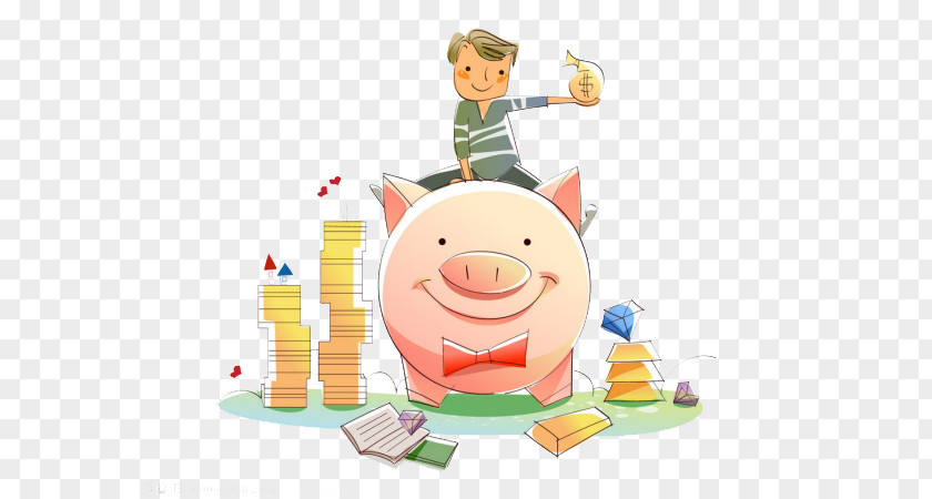Pig Personal Finance Money Investment Piggy Bank U6708u5149u65cf PNG