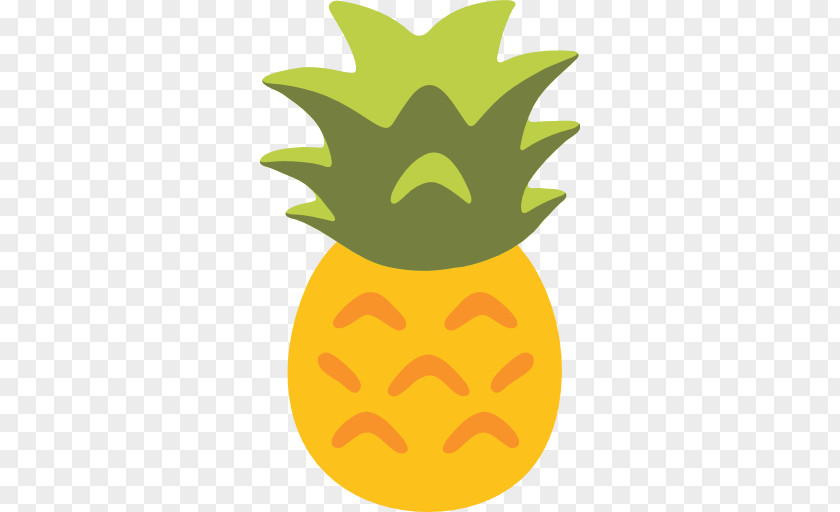 Pineapple Emoji Upside-down Cake Pizza Salsa PNG
