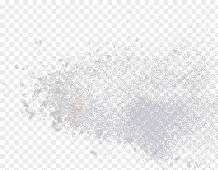 White Floating Powder Black And Pattern PNG