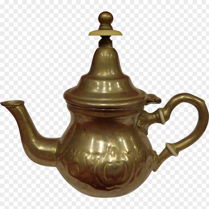 Antique Teapot Moroccan Cuisine Kettle PNG