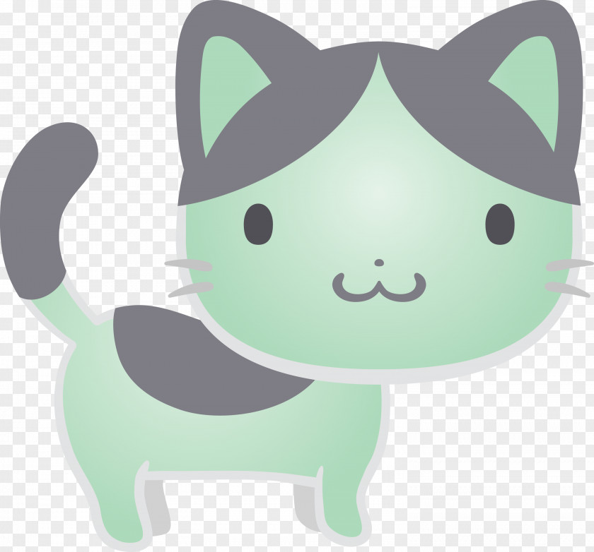 Cartoon Snout Tail Whiskers PNG
