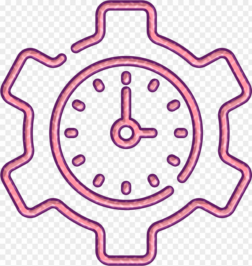 Clock Icon Business And Finance Leadership PNG