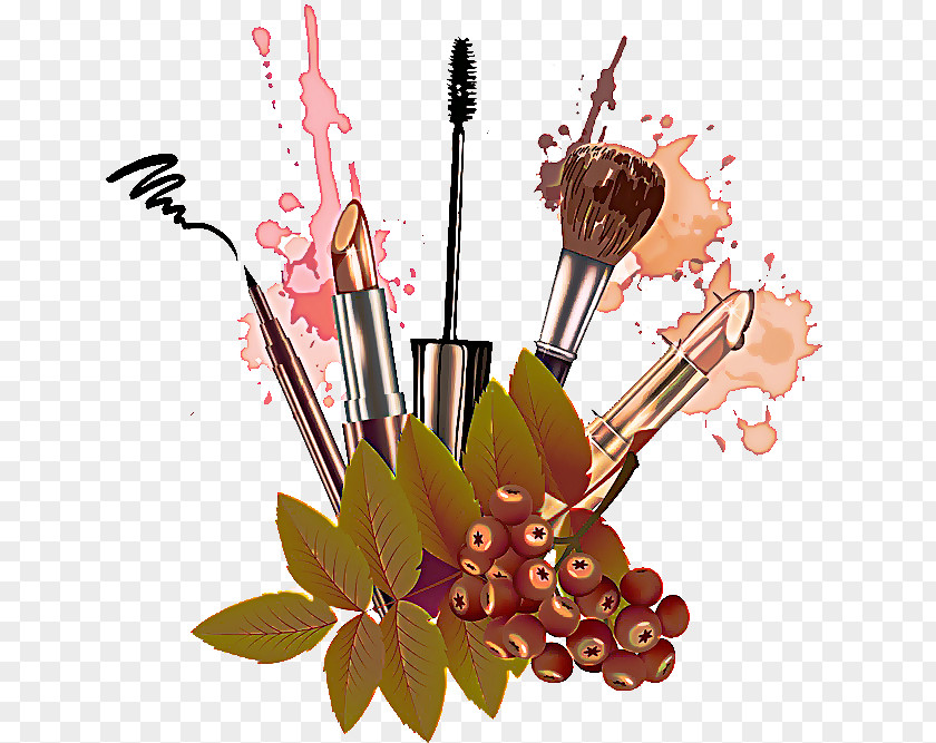 Flower Plant Makeup Cartoon PNG