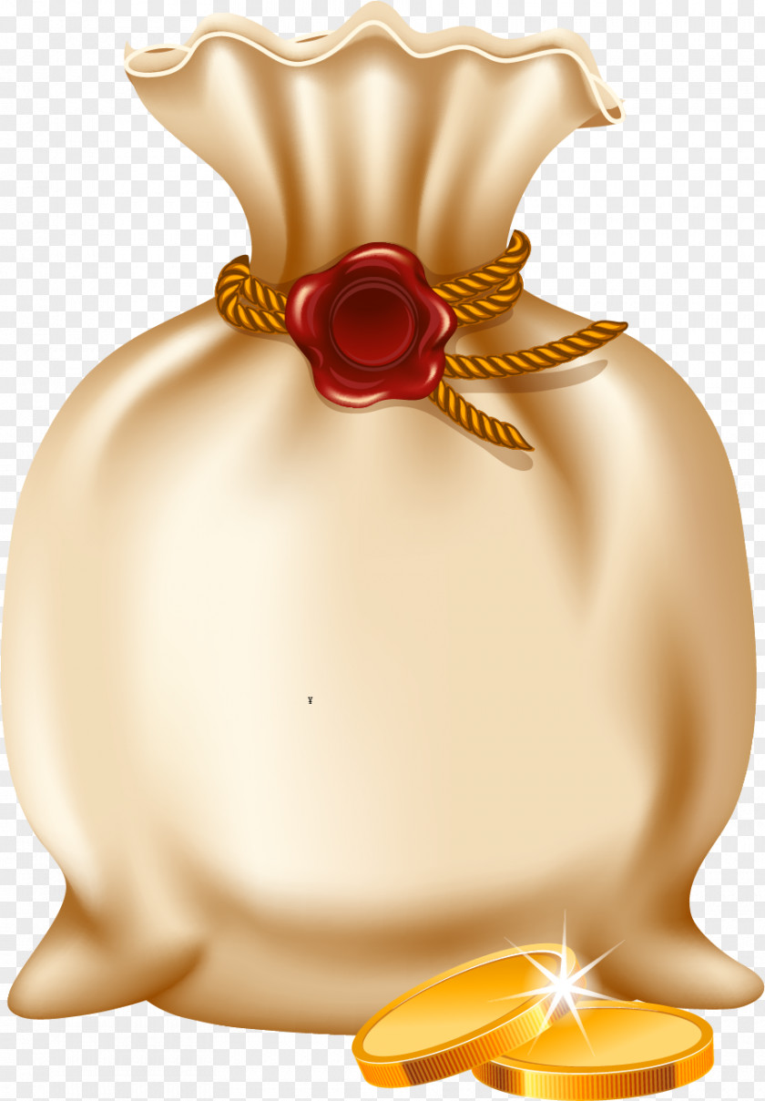 Gold Purse Bag Animation PNG