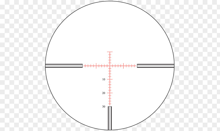 Minute Of Arc Circle Angle Reticle Windage PNG