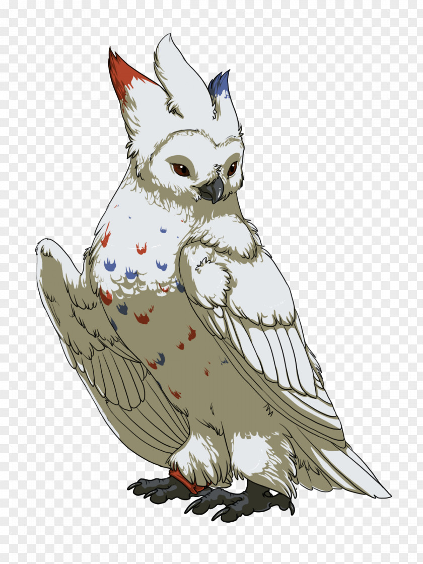 Owl Beak Cartoon Character PNG