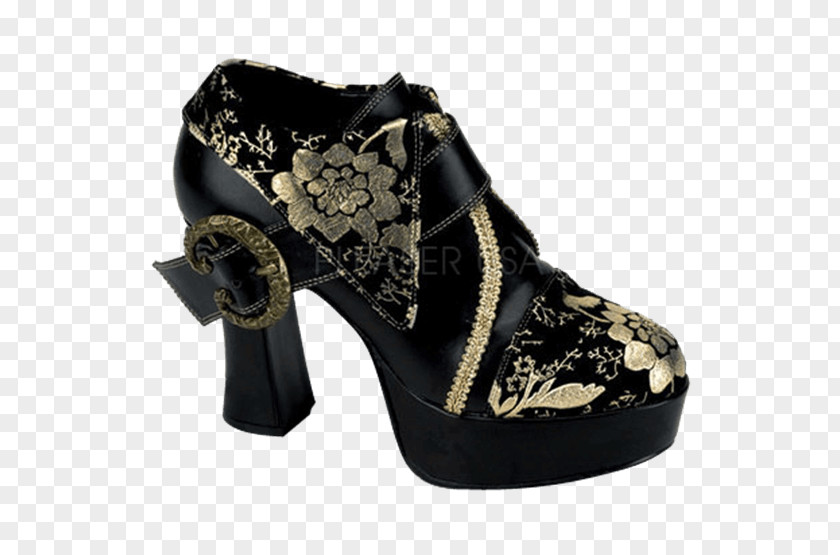 Platform Shoes High-heeled Shoe Knee-high Boot Pleaser USA, Inc. PNG