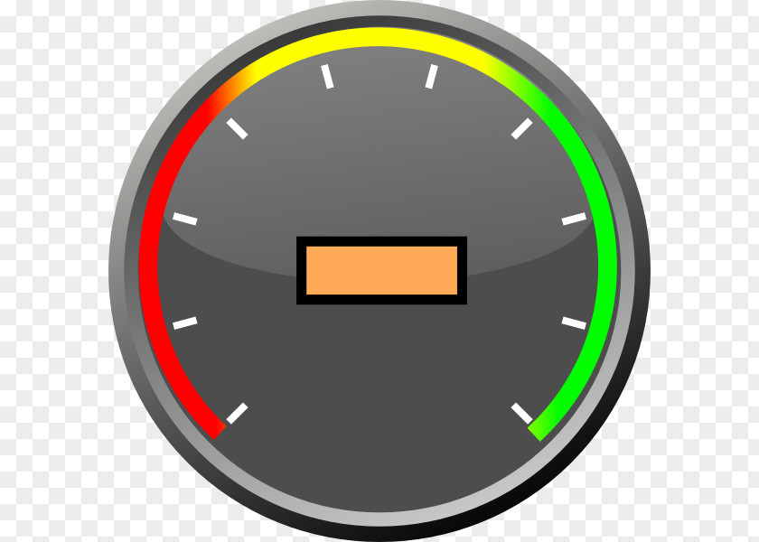 Speedometer Dial Gauge Clip Art PNG