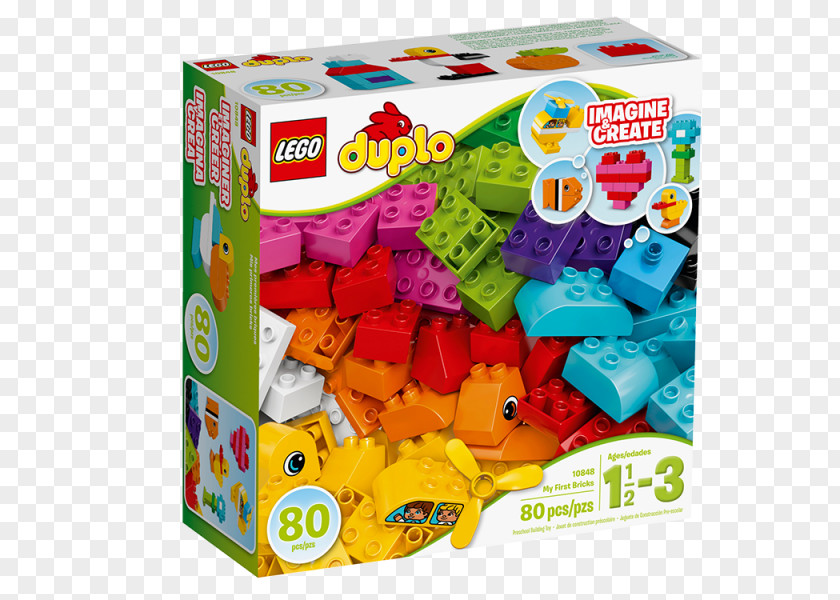 Toy LEGO 10848 DUPLO My First Bricks Lego Duplo 6176 Basic Deluxe Block PNG