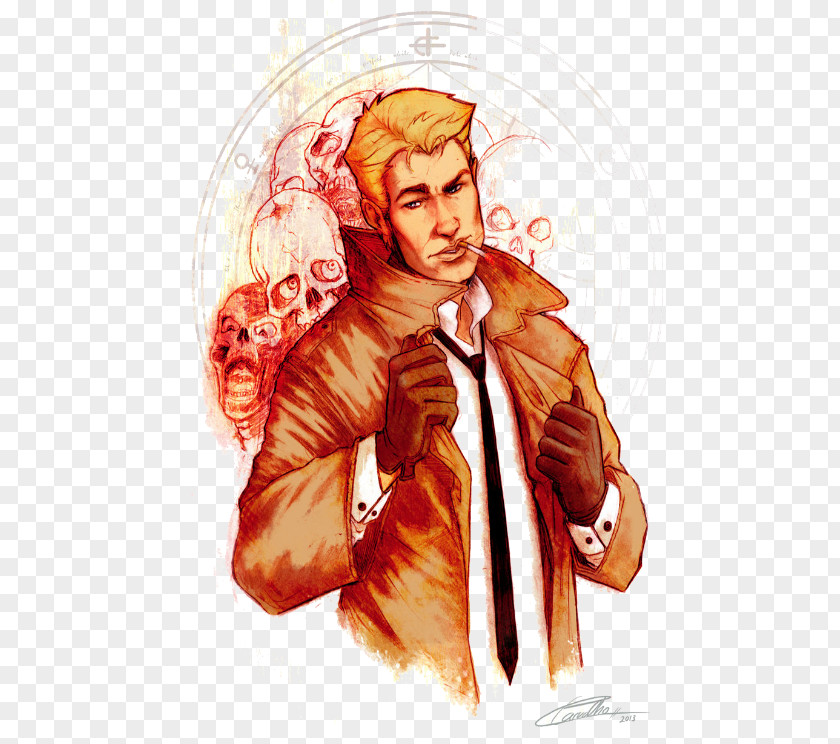 Dc Comics John Constantine Jeff Lemire DC Batman Fan Art PNG