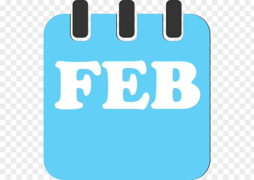 February Cliparts Calendar Free Content Clip Art PNG